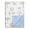 Leseogye 75x100cm Animal Themed Cot Blanket for Newborn, Toddler Blanket