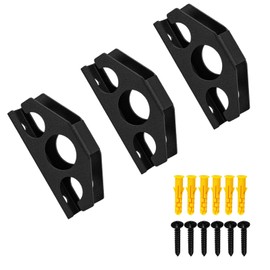 KSWLOR Resistance Band Wall Anchors, Wall Mount Workout Anchors, Wall Mounted Anchors for Resistance Bands, Space Saving Workout Hooks for Strength Training, Resistance Band Anchor Mount