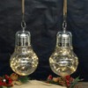 JHY DESIGN Set of 2 Hanging Lamp Outdoor Lights Battery