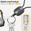 Oaridey 2 Pack Retractable Lanyards for ID Badges Holder, Badge