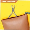 COHEALI 1Pair Hair Extension Pliers Tool Angled Clamp for Easy