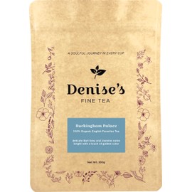 Denise's Fine Tea, USDA Organic, Buckingham Palace, English Black Tea, Loose Leaf (100g)