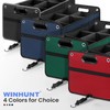 WINHUNT Car Trunk Organizer, Car Storage Organizer, Collapsible Multi Compartment