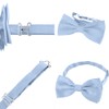 DonDon Father-son bow tie set in partner look, already tied