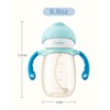 Baby Weighted Straw Cup, Transition Training Sippy Cup, Double Handles,