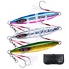 Goture Metal Jig Set, Luminous Slow Jigging, Offshore, Short, Hairtail,