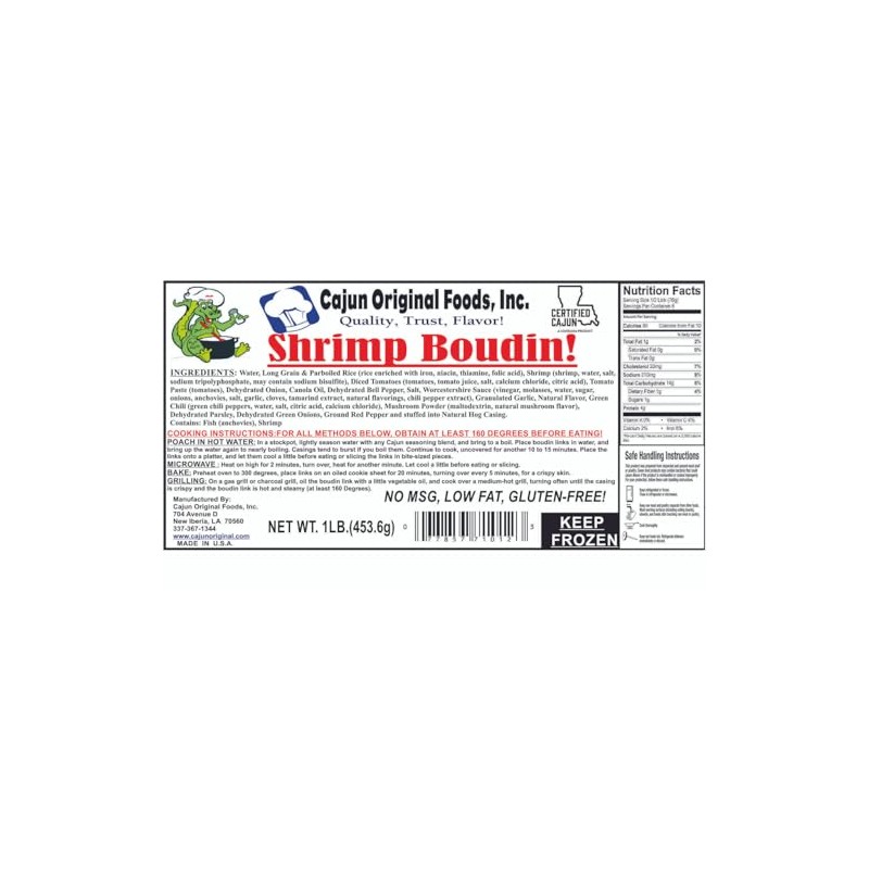 Shrimp Boudin (1 lb)