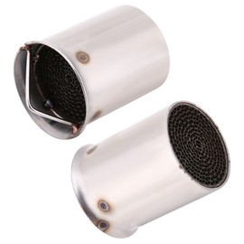 Keenso Motorcycle Exhaust Muffler, Universal Motorcycle 51 mm Exhaust DB Killer Noise Eliminator Motorcycle Exhaust Muffler (5)