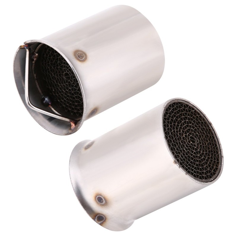 Keenso Motorcycle Exhaust Muffler, Universal Motorcycle 51 mm Exhaust DB