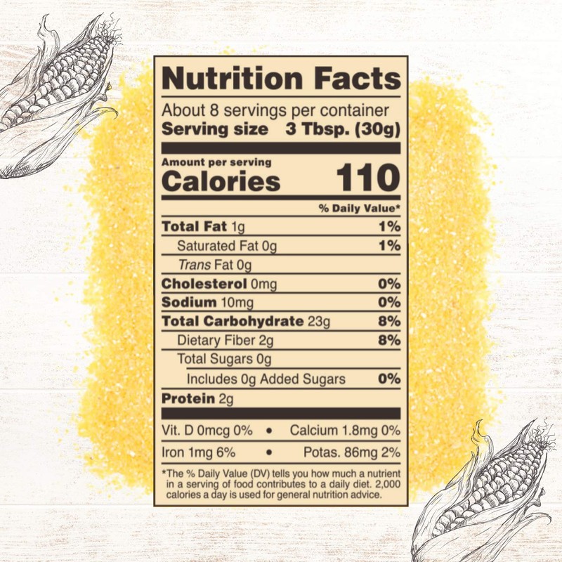 Roland Foods Medium Grain Yellow Polenta, 8.8 Ounce Box, Pack