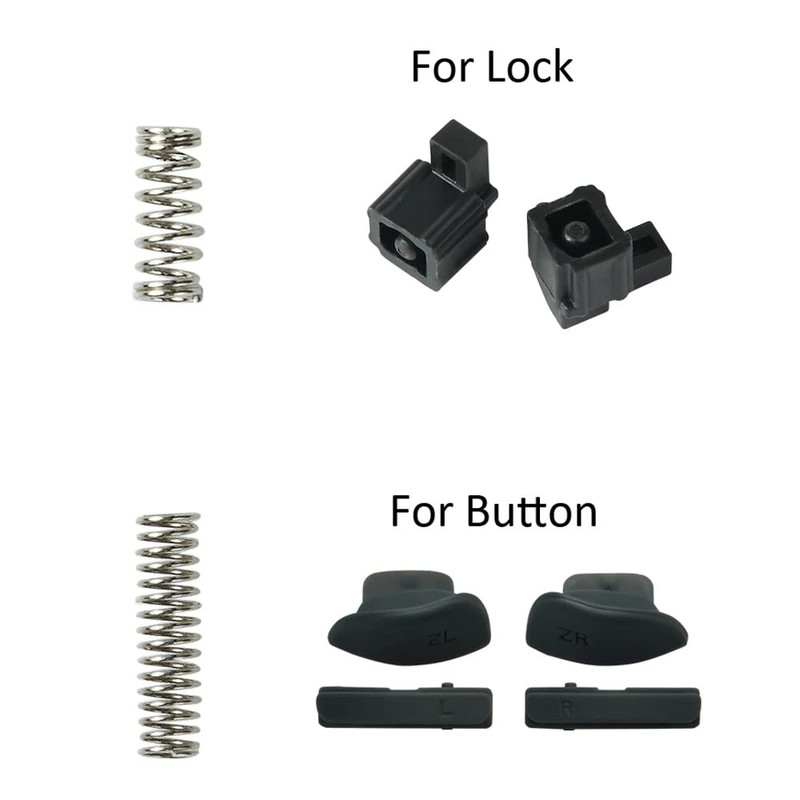 オーディオファン Joy-Con用バネ 【長 3ケ / 短 1ケ】 スプリングセット 修理部品