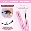 OKAYLOVE Lash Cluster Glue, Waterproof Lash Bond and Seal Lash