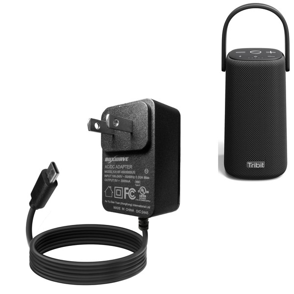 BoxWave Charger Compatible with Tribit StormBox Pro - Wall Charger