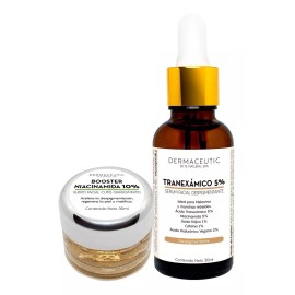 Nuestra Tierra Cosmética Ancestral Kit suero ácido tranexámico y booster niacinamida 10