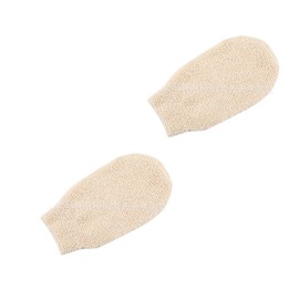 Healvian 4pcs Bathing Gloves Exfoliating Body Massage Towel Shower Scrubber for Deep Cleansing for Arms Legs