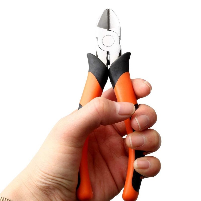 nuosen 6 inch Precision Wire Cutters, Metal Side Cutters Diagonal