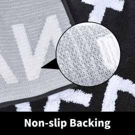 Xiasky Get Naked Bath Mat Cute Bathroom Rugs Non Slip Bath Mat Funny Apartment Room Decor Black and White Bathroom Rugs for Tub and Shower,20"x32"