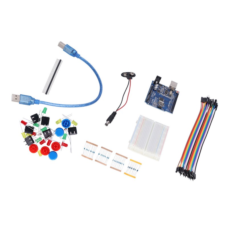 Development Board Starter Kit for R3 Mini Breadboard LED Jumper