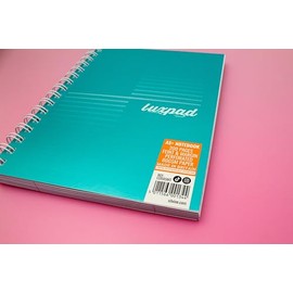 Silvine Luxpad Metallic A5 FSC Wirebound Notebook - Lined (200 Pages)
