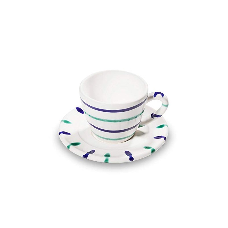 GMUNDNER KERAMIK Espresso for You Gourmet Crockery Set, Traunsee Tableware,