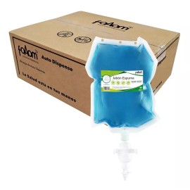FoAom Jabón En Espuma, Caja Con 4 Cartuchos De 1,000 Ml.