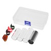 Guitar Slides Set Includes 3 Glass Slides (5.1cm/ 6cm/ 7cm)