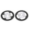 38T 104 BCD Electric Bike Chainring and Adapter Aluminum Alloy