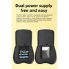 LZYCH Block Game Console Built-in Puzzle Games Dual Power Modes