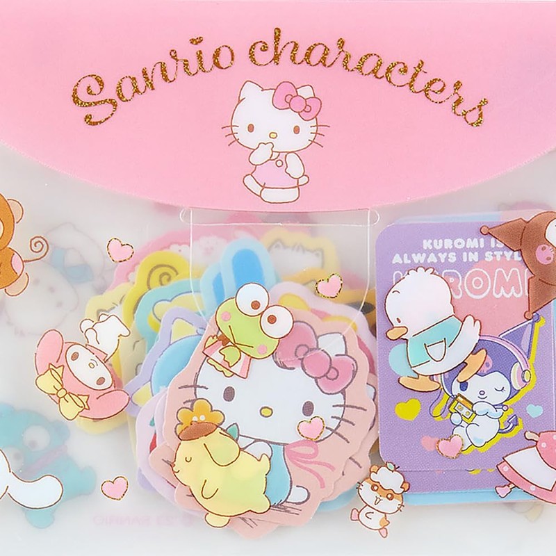 Sanrio 401650 Sanrio Characters Seal & Case Set