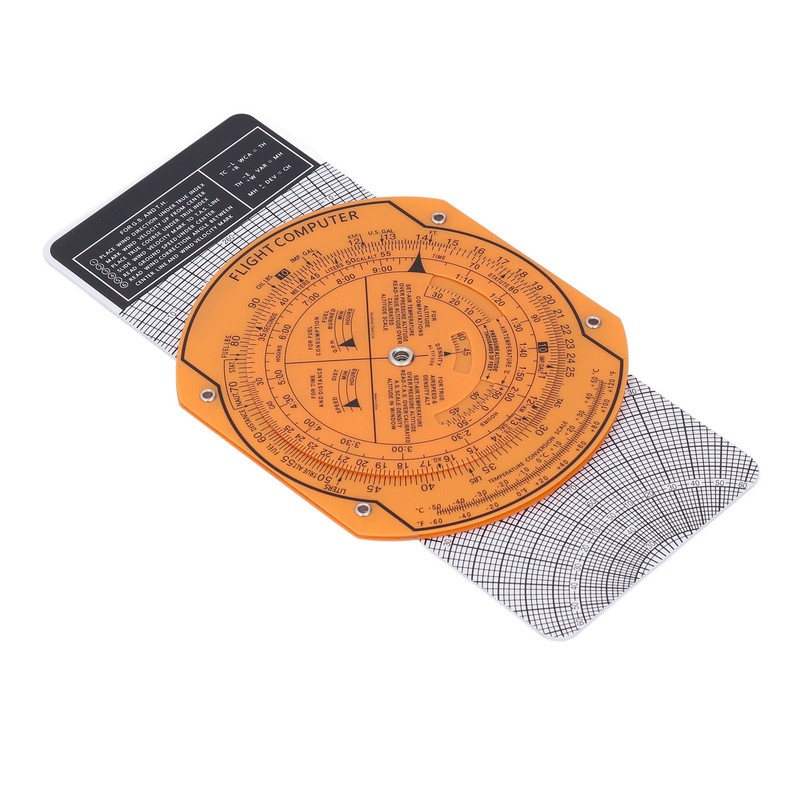 Flight Computer Aviation Pilot Flight Calculator Plastic Military Navigation Training