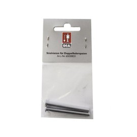 Idealspaten 65030031 Handle Rivets for All Spades of Steel, Silver, 40 x 25 x 15 cm