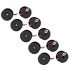 vhbw 5 x Ink Ribbon Compatible with Daro Erika 42,