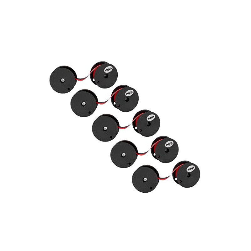 vhbw 5 x Ink Ribbon Compatible with Daro Erika 42,