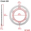 Honda Blue O-Ring Drive Chain & Sprockets Kit for Honda