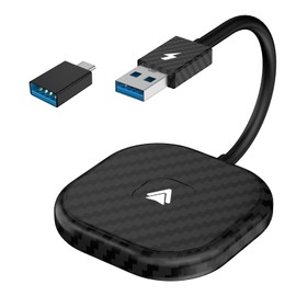 Olycism Android Auto Wireless Adapter Upgrade Wireless Android Auto Dongle Converts Wired Android Auto to Wireless Carplay Wireless Adapter Compatible with Cars from 2017