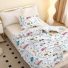 MUSOLEI Children's Car Duvet Cover 90 Single Bed 135 x