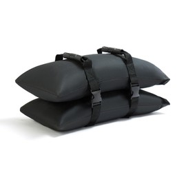 Malomke Sand Bags for Weight, 2-Pack 50LBS Heavy-Duty Fillable Sandbags for Weight to Hold Down Umbrella Base, Patio & Cantilever Umbrella Stands, Outdoor Furniture(Without Sand)(2, Medium)