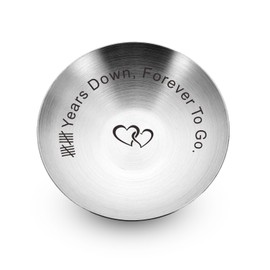 10 Year Anniversary Giifts for Wife Husband, 10th Anniversarys Gifts for Her Him, Tin Jewelry Tray for Her Him, 10 Year Wedding Anniversary for Women Men, 10th Anniversarys Gifts for Couples, Tin Gift