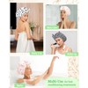 Luvruitaky Shower Cap Luxury Shower Caps for Women Reusable Waterproof