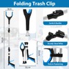 Adiwo Foldable Litter Picker Grabber, 91cm/36" Long Handle Litter Pickers