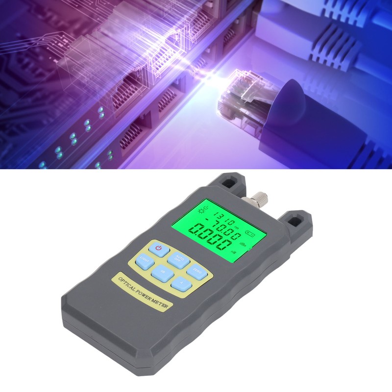Optical Power Meter Accurate 2.5mm Interface Optical Fiber Power Meter
