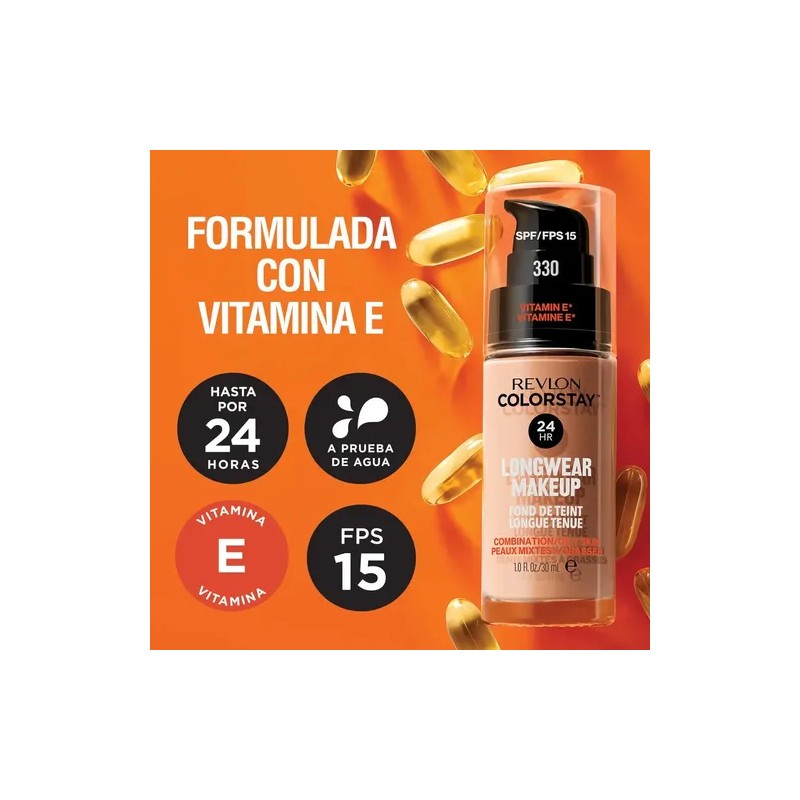 Maquillaje Líq Make Up Combination Oily Skin Medium Beige