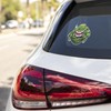 Green Slime Ghost - Whimsical Vinyl Sticker Decal for Car