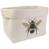 Large 'Bee' Canvas Organiser/Storage Bag (OR00012406)