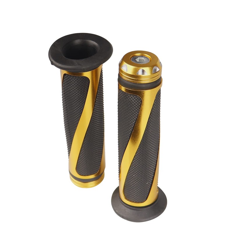 HLJSDZ 2pcユニバーサル22mmモーターサイクルハンドル・ホンダ・ヤマハ・スズキ・ベネリ・ドゥカティ用ハンドバーグリップを改造しました