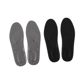 LALAFINA Thick High Elastic Insoles Anti-sweat Breathable Long Lasting Arch Support for Walking