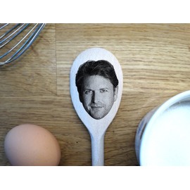 James Martin Merch Gift Idea Image On A Wooden Spoon-Novelty Memorabilia Birthday Christmas Present