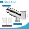 Adjustable Handheld Shower Head Holder Bracket Easy Wall Mount Shower