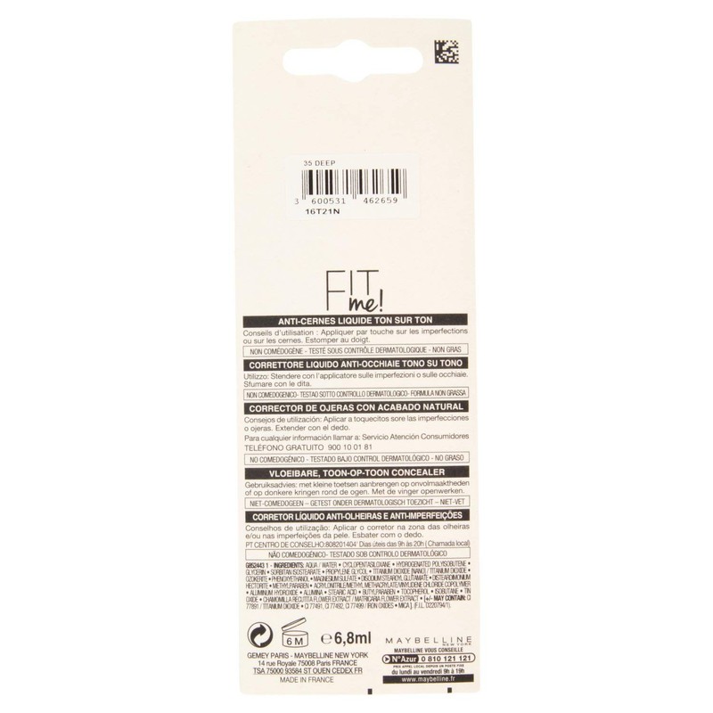 Fit Me Concealer B3053401 1-piece