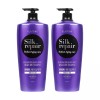 Elastine (손상케어) 실크리페어 퍼펙트 에이징 샴푸1200ml 2개 엘라스틴 Silk Repair Perfect Aging Shampoo 1200ml 2pcs Elastin Damage Care